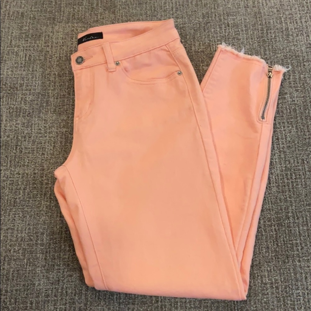 KanCan Coral Colored Skinny Jeans